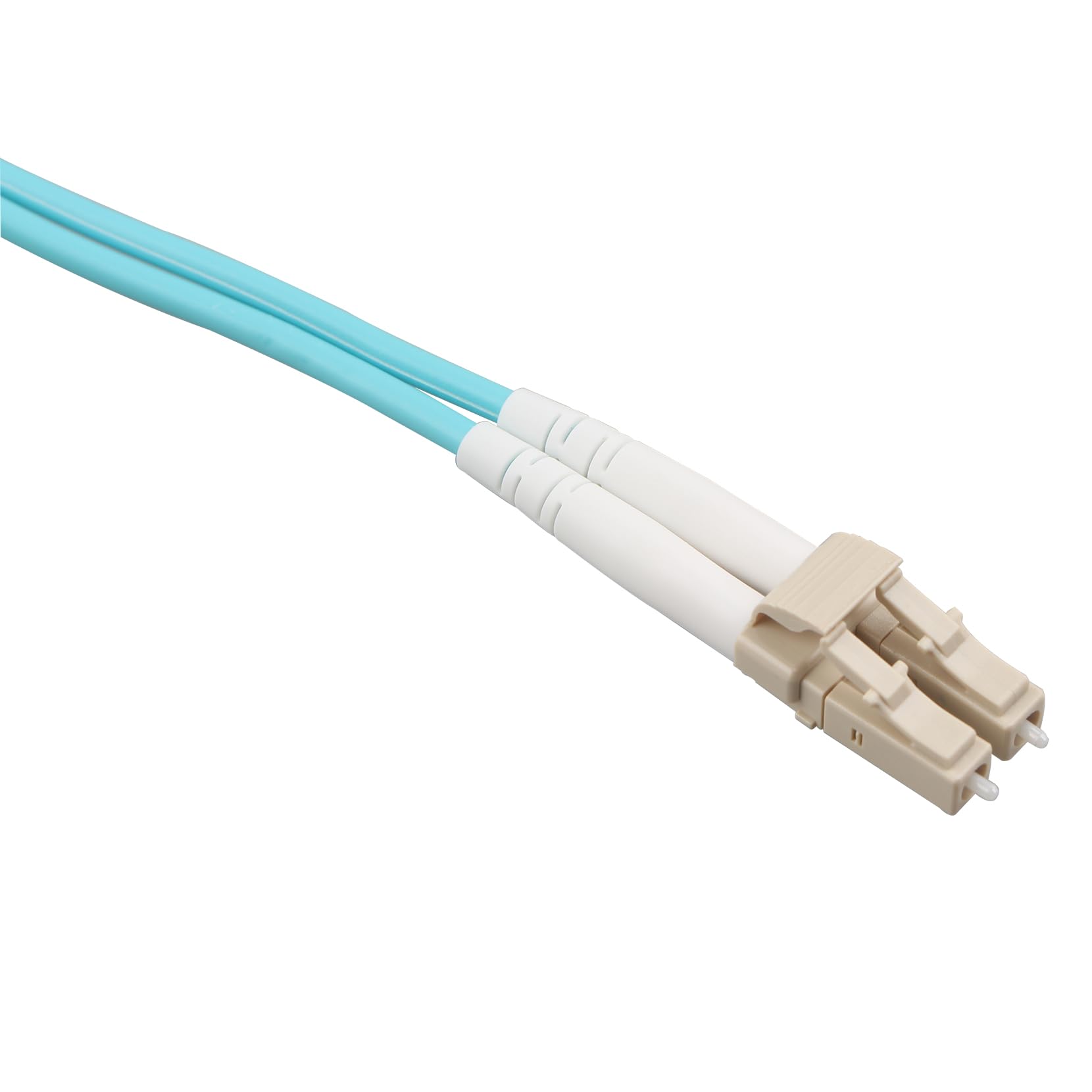 Cavo Fibra Ottica LC/UPC per LC/UPC OM3 Multimodale Duplex 50/125um Cavo Patch Fibra LSZH per 10Gb SFP+/SFP Transceiver, Media Converter (1M)