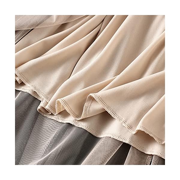 Dirholl women's a-line fairy elastic waist tulle midi skirt - image 6