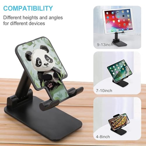Support de téléphone portable pliable Panda réglable pour iPhone et Android - 3