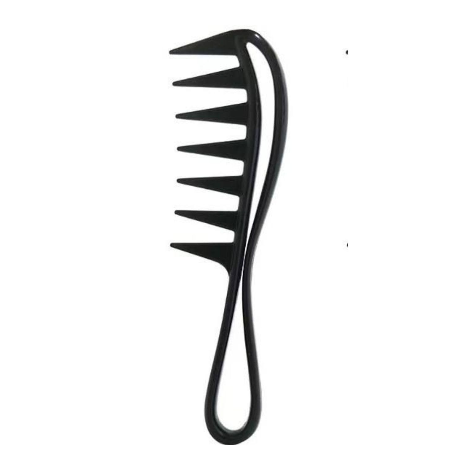Wide Shark Tooth Hair Volumising & Detangling Comb for Women & Men – Anti-Breakage Styling Comb for Wet & Dry Hair, Curly, Wavy & Straight Hair – Lightweight Salon & Home Hair Comb-image-45