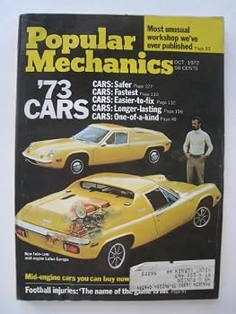 Paperback Popular Mechanics, October 1972, Expandable Table & House Painting Book