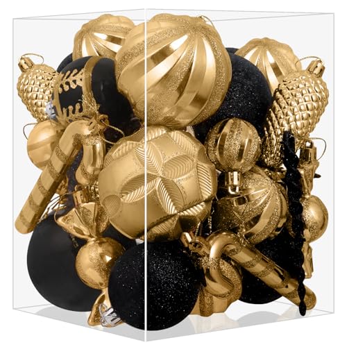 Miaikoe Weihnachtsbaum hängende Ornamente 36 Stück Multi-Size...