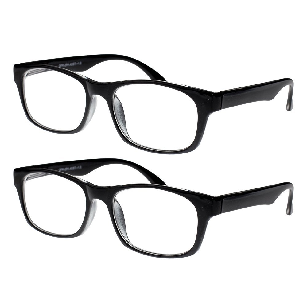 Reading Glasses Prescription Eyeglasses For Men Two Pack Of