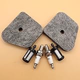 Kit de bujías de filtro de aire para Stihl KM HL HT FC SP 87 FS90 FS100...