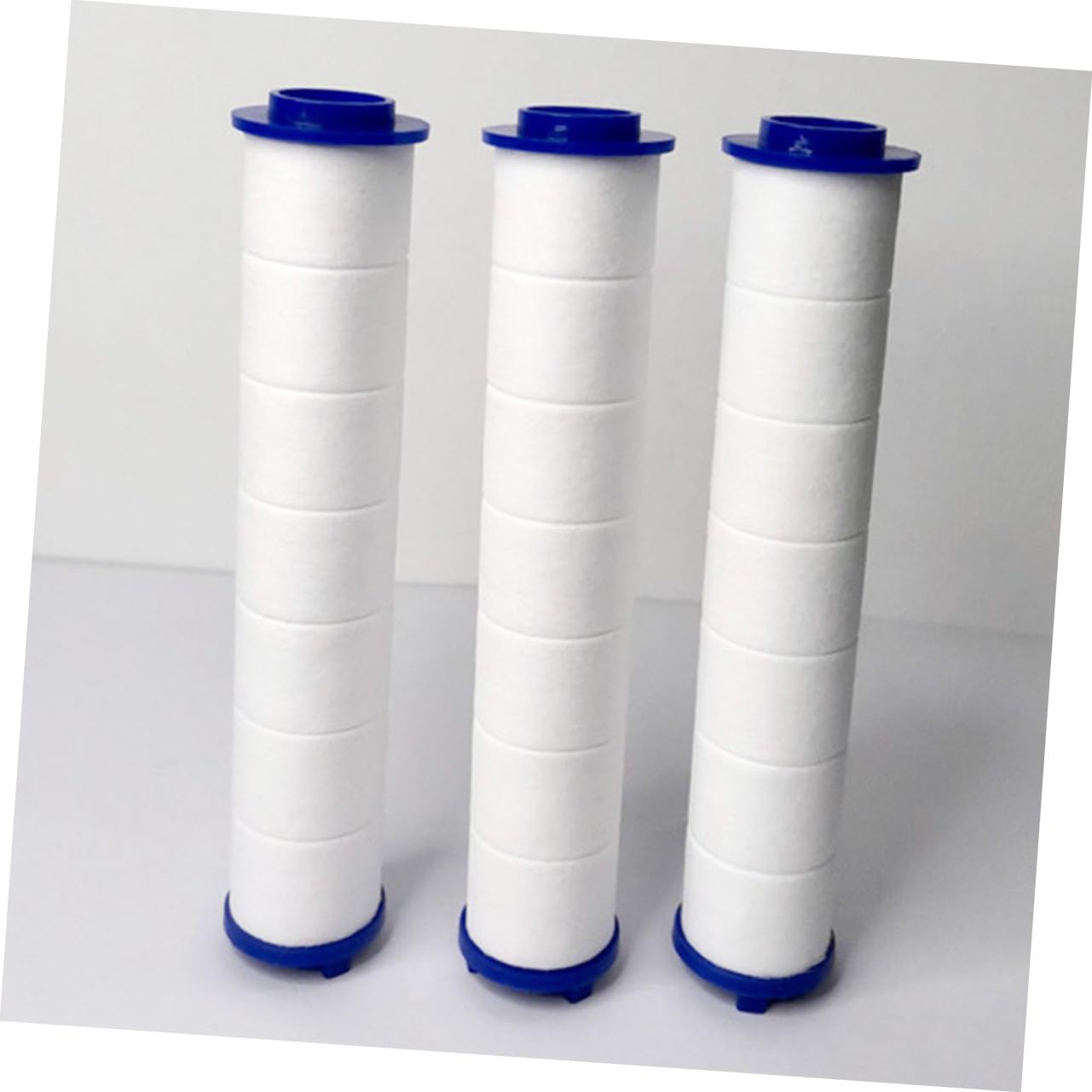 Confezione da 5 filtri per doccia staccabili, con nucleo in cotone, per soffione doccia, in polipropilene, ideali per uso domestico e professionale, migliora la qualità dell'acqua e la salute della