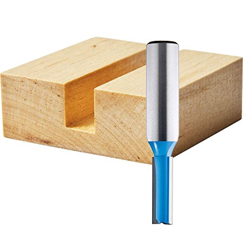 Straight Router Bit 5/16 in Diameter x 1 in Cutter Length (1/2 in Shank)