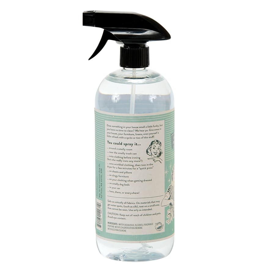 San Francisco Soap Company Smells So Clean Linen Spray | Italian Linen | 33.8 fl oz | Fresh Spray | Multi-Purpose and Dye Free