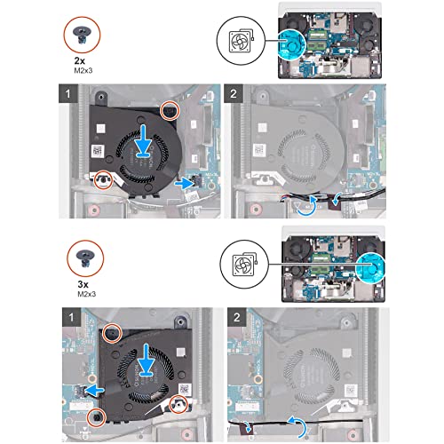 Ventilateur CPU GPU Alienware X17 R1 pour jouer sans bruit à la maison