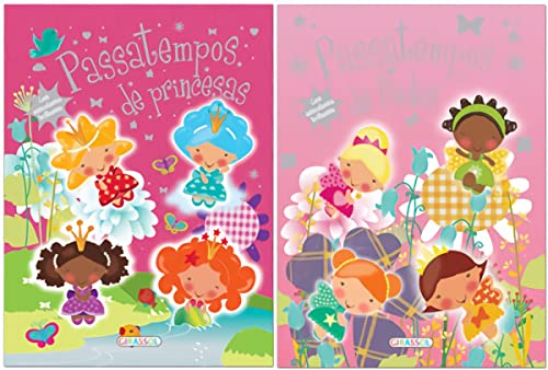 Portada de Passatempos de princesas e fadas