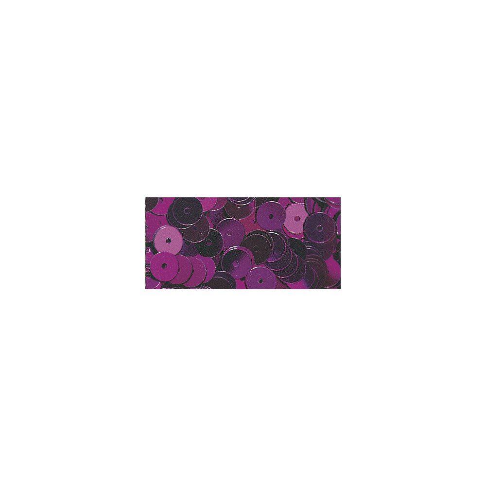 Rayher 3927039 Sequins Curved 6 mm Diameter 4000 Pieces Purple