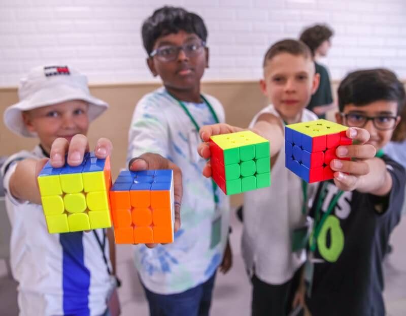 Image of Moyu Rs3M 2020 Cube - Professional Speed Cube For Fast Solve | Enhanced Magnetic Design, Smooth Turns | Ideal For Speedcubing And Competition | Premium Puzzle Toy, Kids