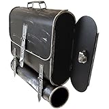 Das Fach für die Zeitungen ist ca. 9,5x40,5x9,5cm groß und von beiden Seiten zugänglich