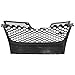 2006-2009 VW MK5 Jetta GLI/GTI Badgeless Mesh Grille - Black w/Chrome line