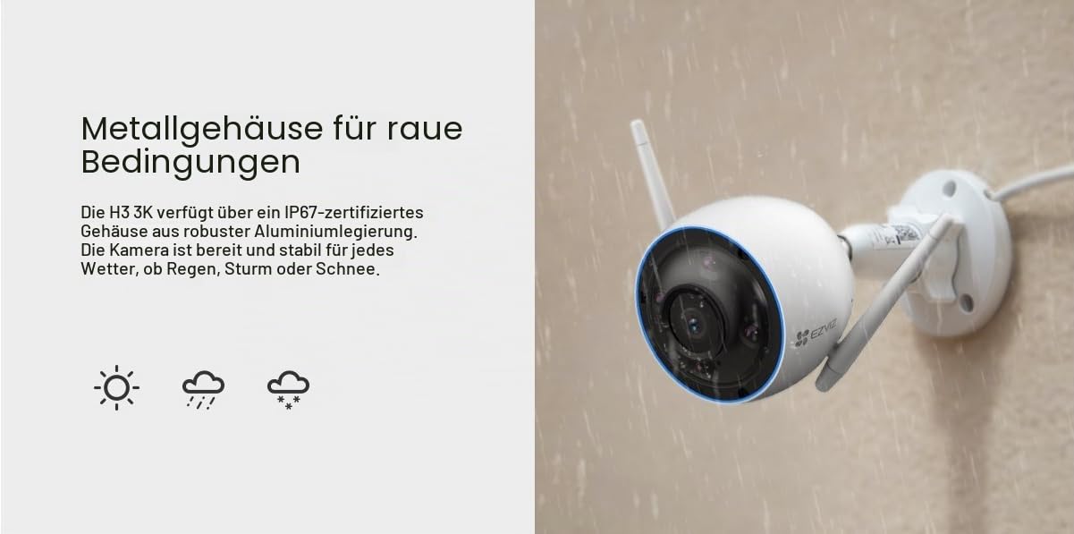 Ezviz Cs-h3 Security Camera One Size