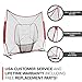 Rukket Sports Baseball & Softball Net Bundle with Weighted Baseballs & Strike Zone Target, Practice Hitting, Pitching, Batting and Catching, Training Backstop (7x7 Net, Target + 3 Weighted Balls)