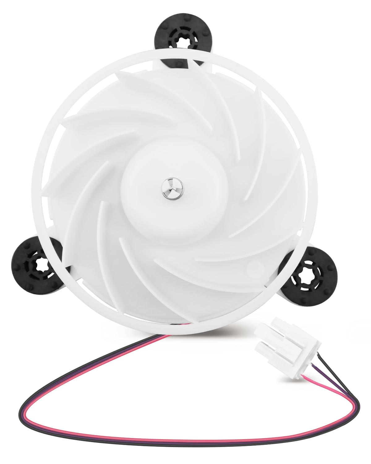 Upgraded Refrigerator Evaporator Fan Motor ZWF-30-3 Fit for Samsung Fridge, DC12V 3W 1870RPM Refrigerator Cooling Fan Motor Replace ZBYP-2 5-8-52