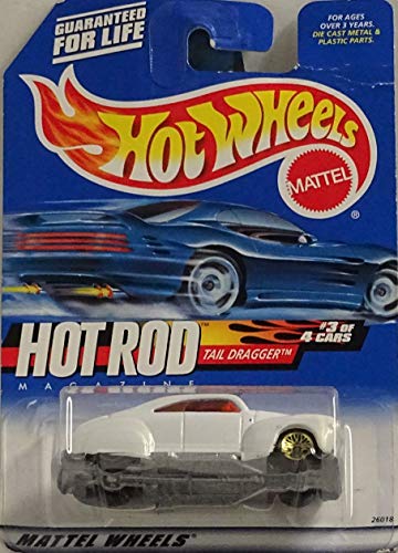 Hot Wheels Hot Rod Magazine Tail Dragger 1:64 Scale miniatura 4