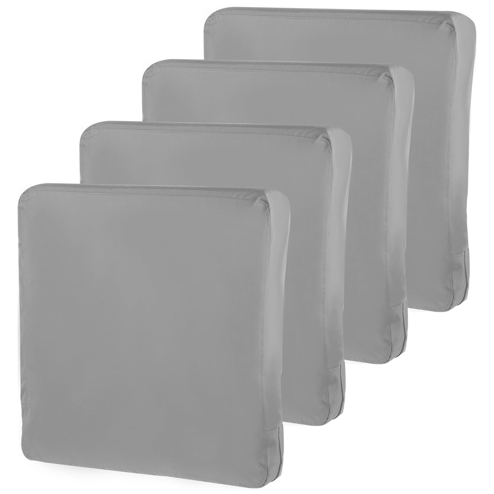 Federe Per Cuscini Da Patio Sqodok – Grigio Erica, 61x56 Cm, Impermeabili, Confezione Da 4, Per Divani Esterni - 2