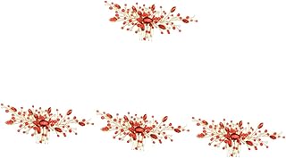 LALAFINA 4 Pçs Pente De Cabelo De Strass Capacete De Casamento Para Noiva Acessórios De Cabelo De Strass Pente De Cabelo De Noiva De Noiva Cocar De Casamento Decoração De Cabelo De Noiva