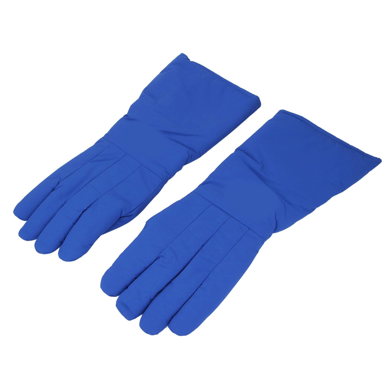 Guanti antigelo Guanti resistenti al freddo a bassa temperatura 48 cm Pelle bovina a 3 strati per laboratorio Azoto liquido Manipolazione di ghiaccio secco Congelamento