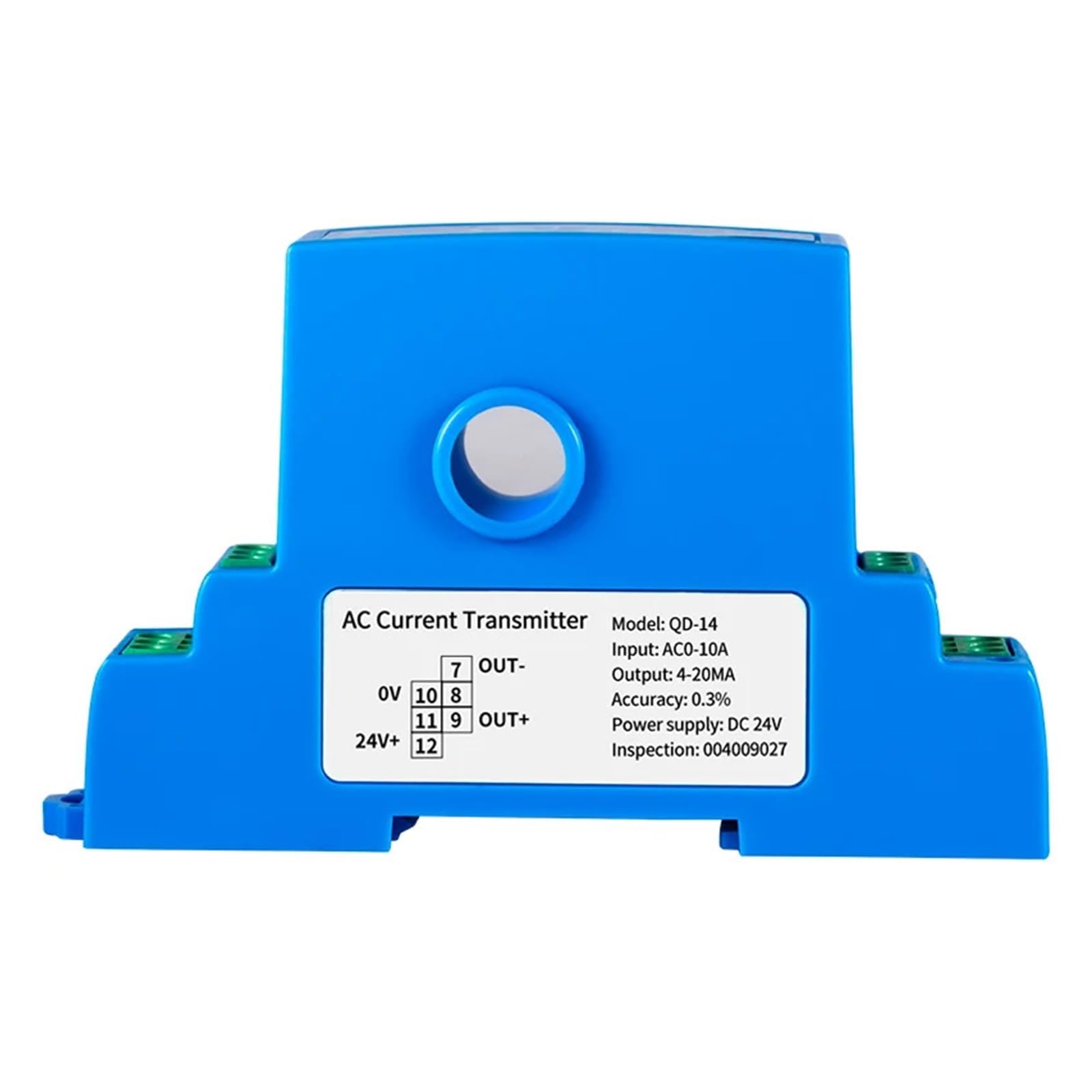 Transducteur de courant AC/DC 4-20mA 0-10V capteur boucle de régulation
