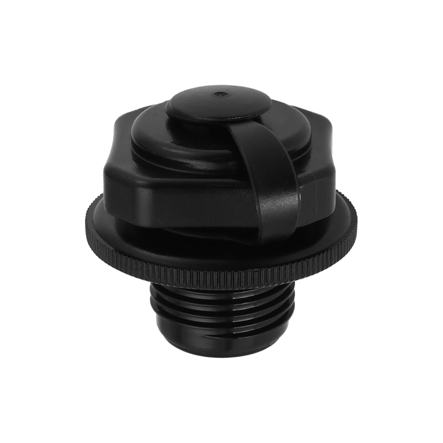 YINETTECH1pc Inflatable Bathtub Replacement Valve Cover Diameter 23.5mm Compatible with Bestway Compatible with Lay-Z-Spa Replacement Part F4C009B Black Plastic