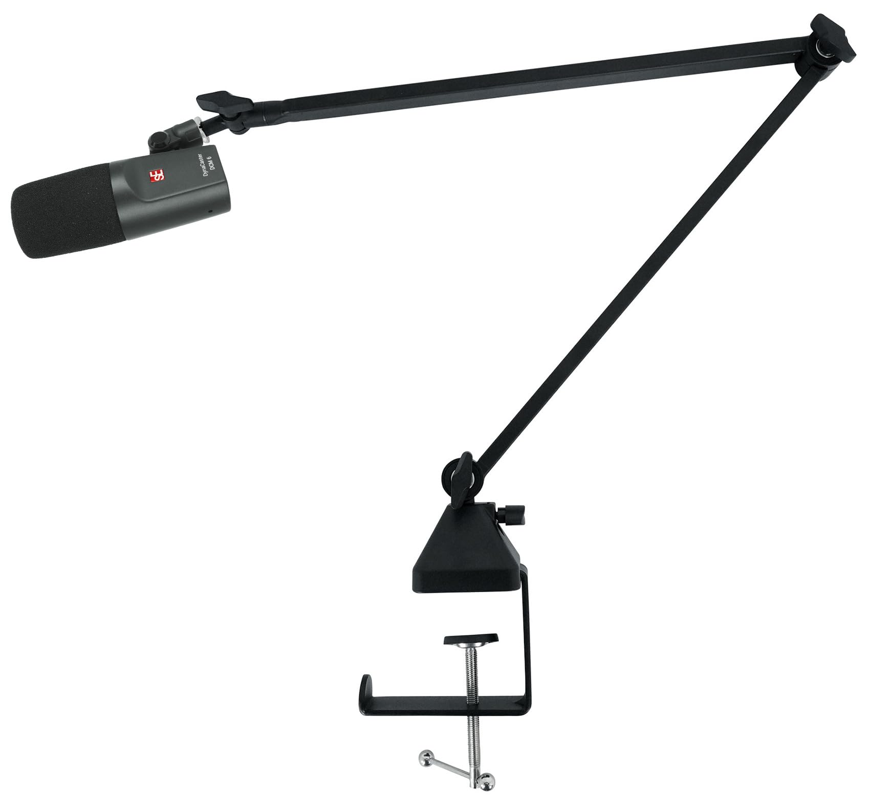 Audiosavings Bundle: Se Electronics DynaCaster DCM6 Front-Addressed Broadcast Podcast Microphone Mic Bundle with Rockville R-Boom 34 34