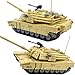 Gonli Military Building Toys for Kids 1053 Pieces US Army M1A2 Main Battle Tank Building Blocks Bricks WW2 Army Tank Model Kits