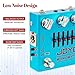 JOYO Bass Guitar Pedals Overdrive Amp Simulator Effect Pedal with 6 Band Graphic EQ and Noise Reduction Switch for Bassist Electric Guitar Bass (MONOMYTH R-26)