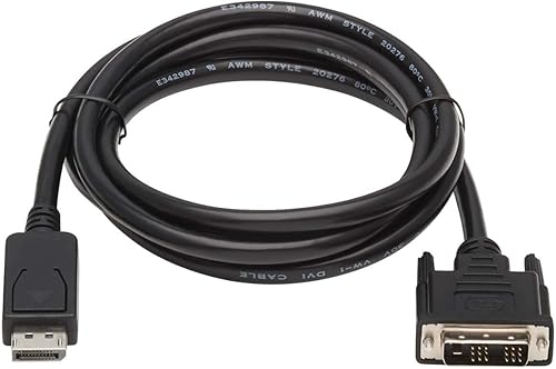Miniatura 3 de Tripp Lite Adaptador de cable activo DisplayPort a DVI, DP 1.2 con cierres, DP a DVI (MM), DP2DVI, 1080p, 6 pies (P581-006-V2), negro