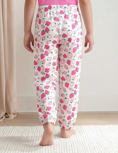 Image of Amazon Brand - Symbol Girls Girls Night Dress | 100% Cotton T-Shirt & Pyjama Set | Age 2-14 Years