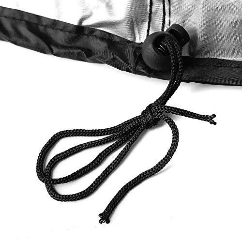 Sqodok Wheelchair Cover Waterproof, Electric Wheelchair Cover Storage Bag For Travel, Mobility Scooter Cover 420D Oxford Fabric, Outdoor Protector From Dust Dirt Snow Rain Sun Rays, 42 X29.5 X51 Inch #TOP6