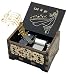 Sooye Frozen Music Box- 18 Note Mechanism Antique Carved Music Box Crafts Melody Castle in Hand (Let it go)