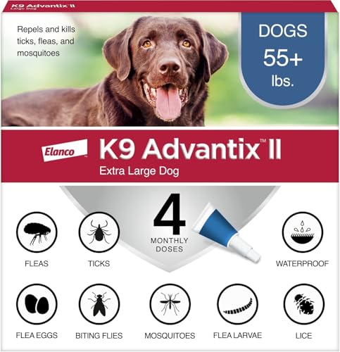 K9 Advantix II XL Dog Vet-Recommended Flea...