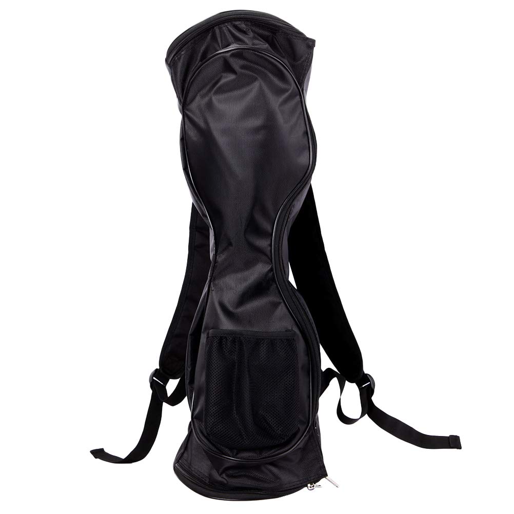 Bolsa para coche de equilibrio en tela Oxford negra con gran capacidad y correa ajustable 8
