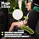 LIONELO HUGO I-SIZE Kinderautositz, Gruppe 2 3, von 100–150 cm, ISOFIX-Installation, verstellbare Kopfstütze, Memory-Schaum, Seitenschutz, bequeme Armlehnen Rosa