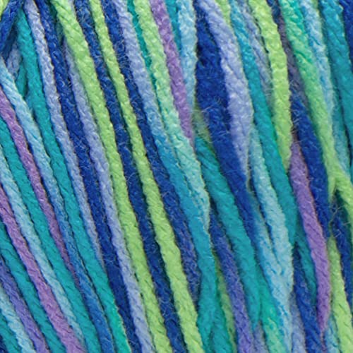 Image of Red Heart Super Saver Jumbo Wildflower Yarn - 2 Pack of 283g /10oz - Acrylic - 4 Medium (Worsted) - 482 Yards - Knitting /Crochet