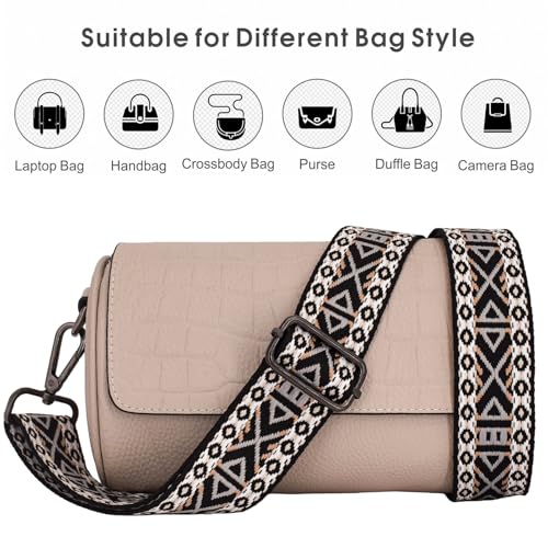 Image of Replacement Purse Strap Shoulder Strap Adjustable Crossbody Strap for Women Crossbody Wide Shoulder Bag