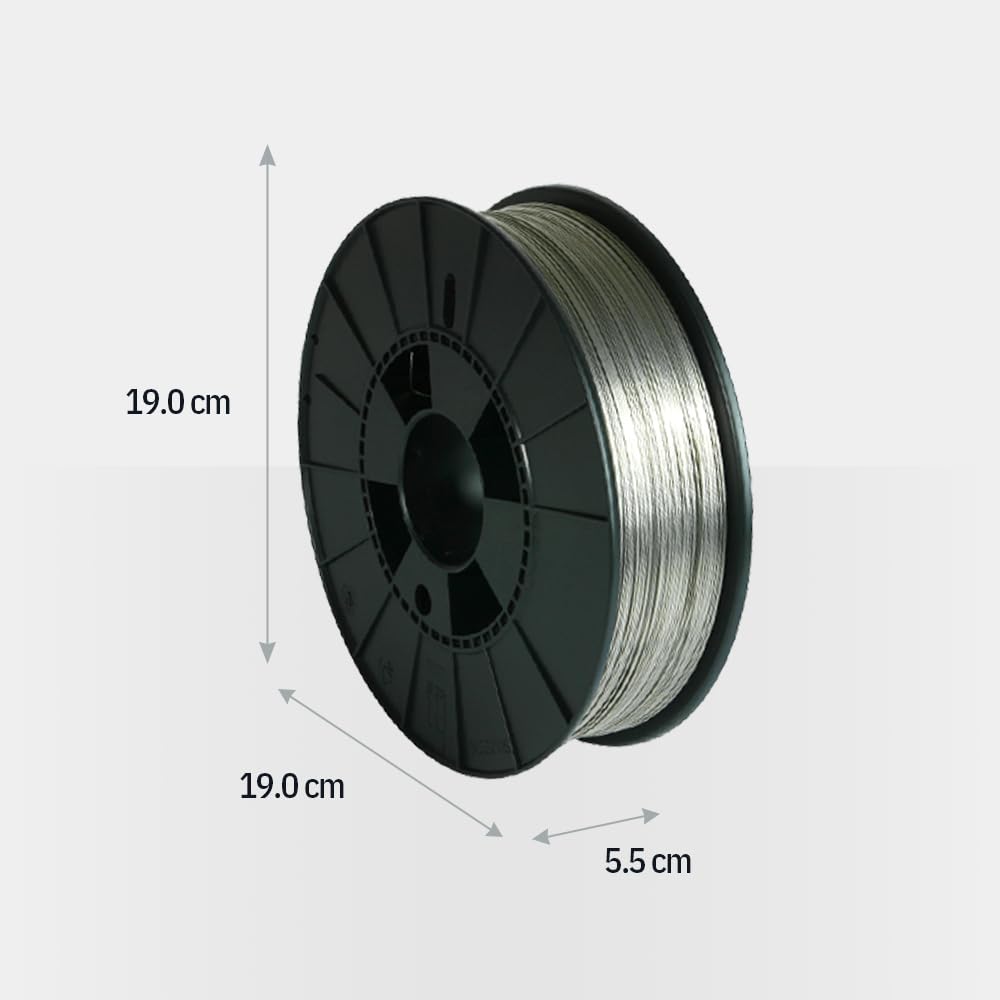 Gys Filo in Acciaio Inossidabile 086579, Diametro 0 8Mm, 5Kg