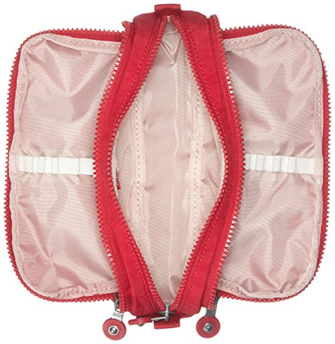 Kipling Gitroy, Estuche Grande, Varios Compartimentos, 23 cm, 1 L, Rosa (True Pink)