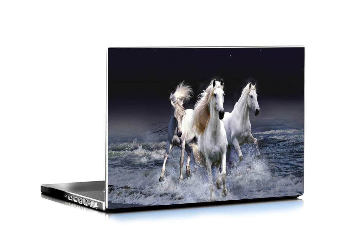 ISEE 360® Laptop Skin Cover Laminated Vastu Horses Stickers and Free Track pad Skin Girls Boys Kids Students Office Vinyl Printed Multicolored Quality Sticker 15 Inches (B08PKTNCCR) Amazon Price History, Amazon Price Tracker