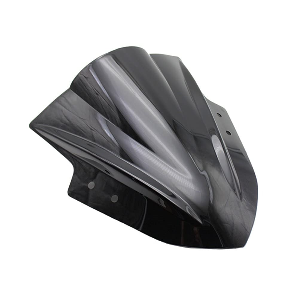 Deflettore Vento Moto Parabrezza per per Ninja 300 R EX300 EX300R Ex300 R 2013 2014 2015 2016 2017 Ex 300 R Nero Parabrezza Parabrezza Doppia Bolla