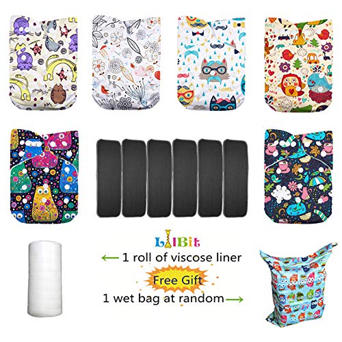 Lilbit Impression réutilisable Digital pour nouveau-né pour couches