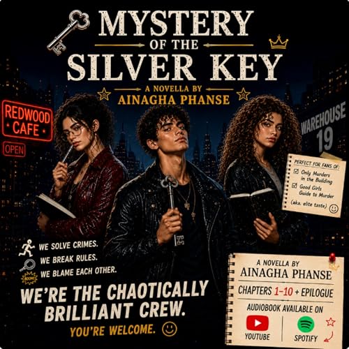 『MYSTERY OF THE SILVER KEY 🫆🕵🏻&zwj;♀️🕵🏻&zwj;♂️🕵🏻🦸🏻&zwj;♀️by Ainagha Phanse』のカバーアート