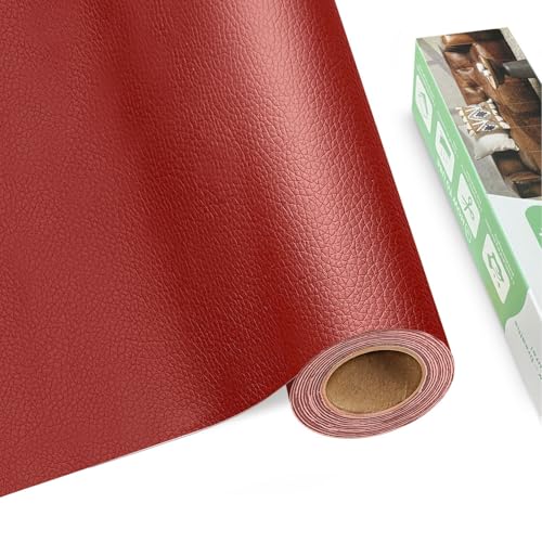 Simili Cuir Autocollant, 30 X 200 cm Patch Reparation Cuir, Cuir Autocollant pour Réparation...