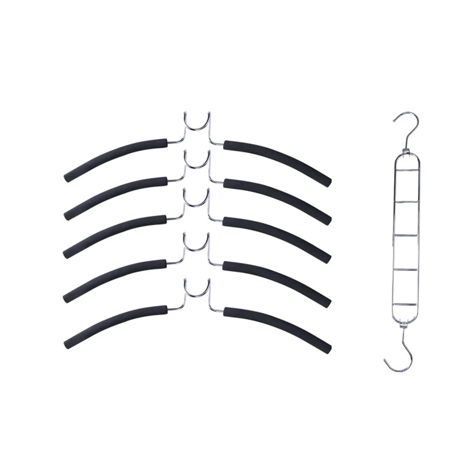 Trousers Hangers Coat Hanger Non Slip Multifunctional Pants Hangers Space Saving