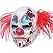 Halloween Clown Mask Full Head Latex Scary Clown Mask Hair Mask Halloween Cosplay (Clown Mask)