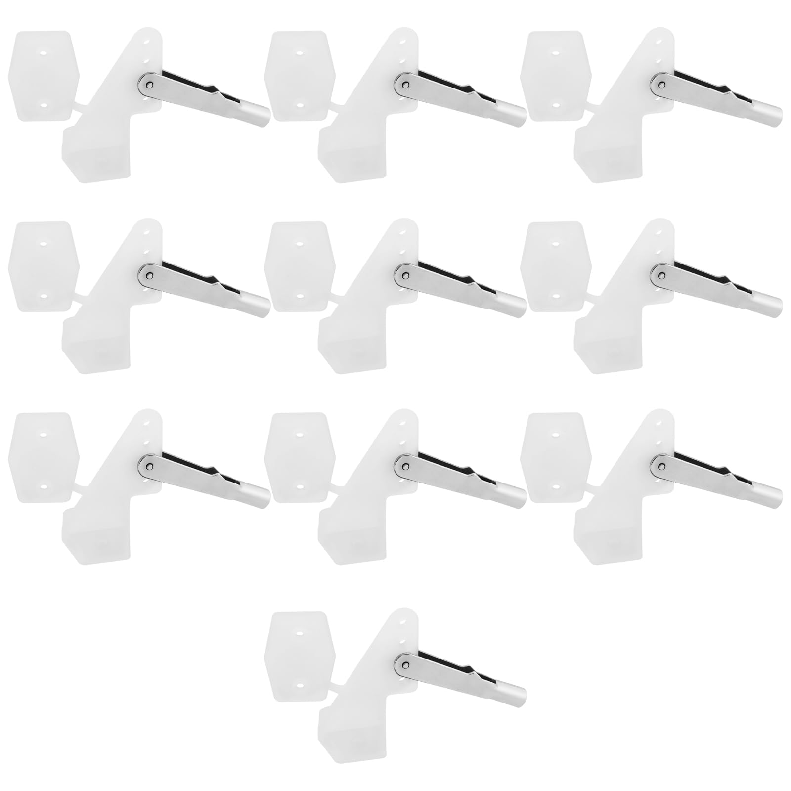 VGOL 10Sets RC Plane Surface Control Horns with M3 Clevis Snap Links for Elevator Rudder Flaps