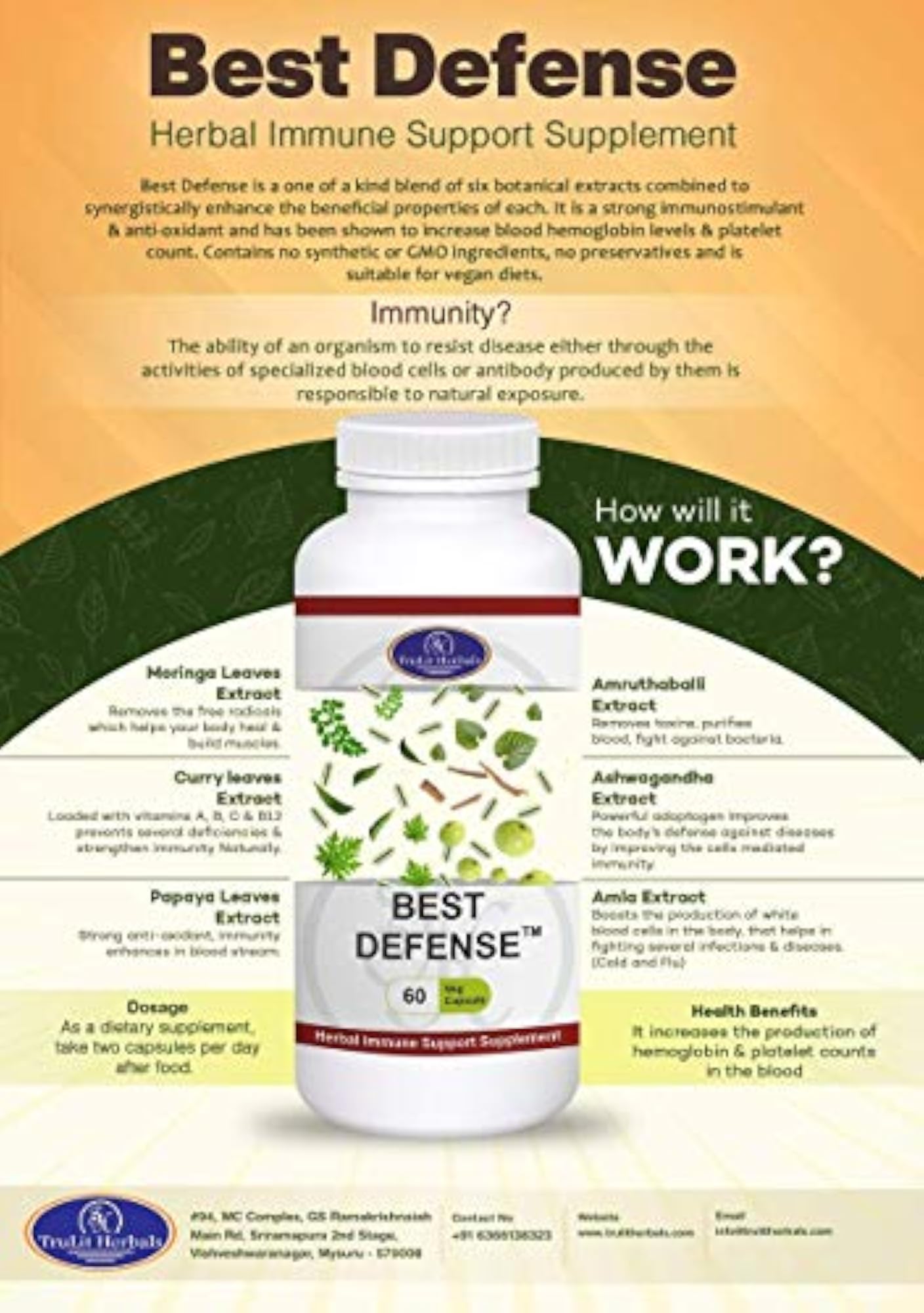 Defense Hemoglobin Improvement & Immunity Booster