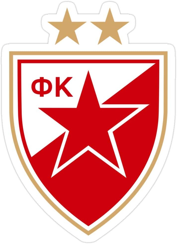3 PCs Stickers Crvena Zvezda, crvena zvezda Sticker for Laptop, Phone, Cars, Vinyl Funny Stickers Decal for Laptops, Guitar, Fridge